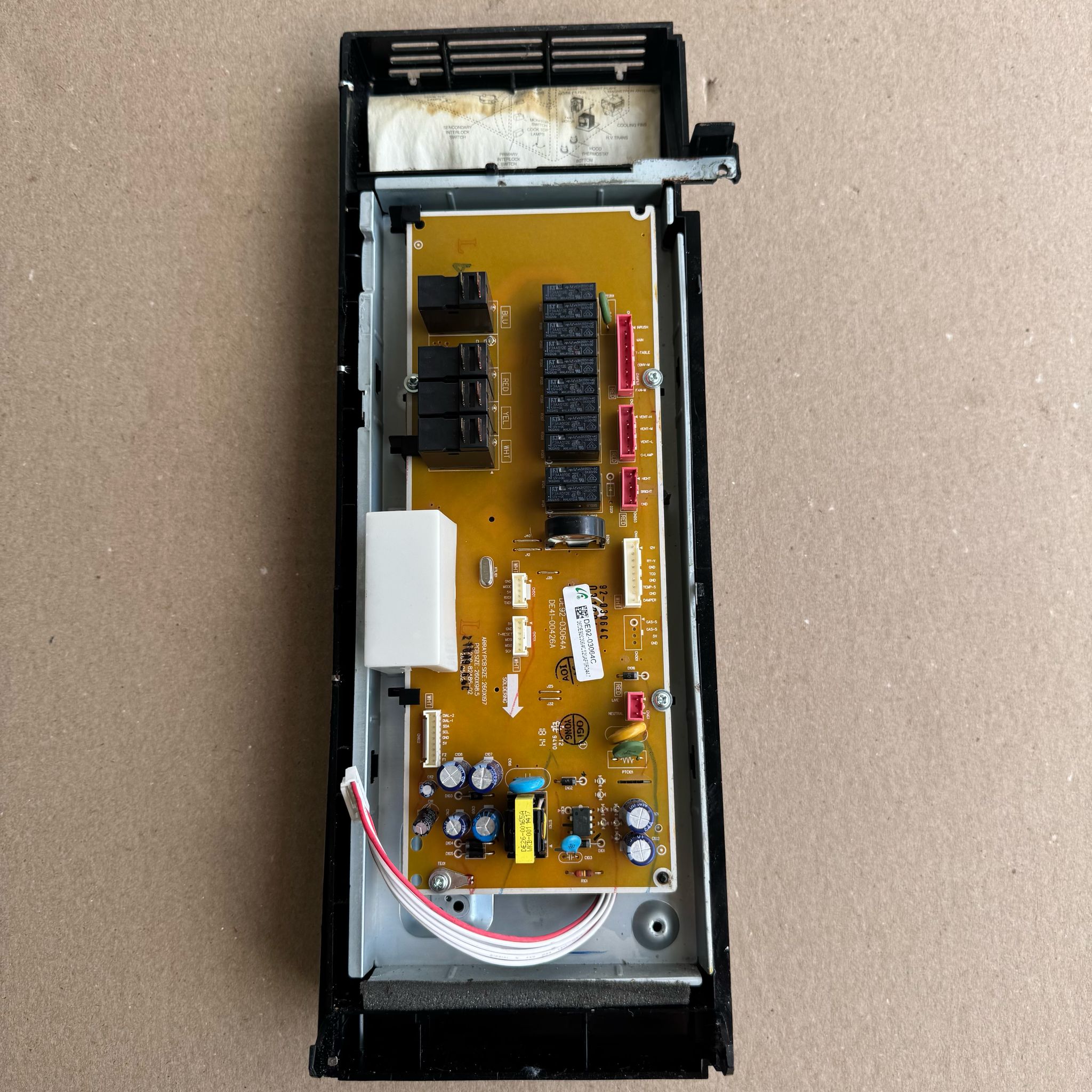 Samsung Microwave Control Box DE94-02944C Samsung Microwave Control Box DE94-02944C